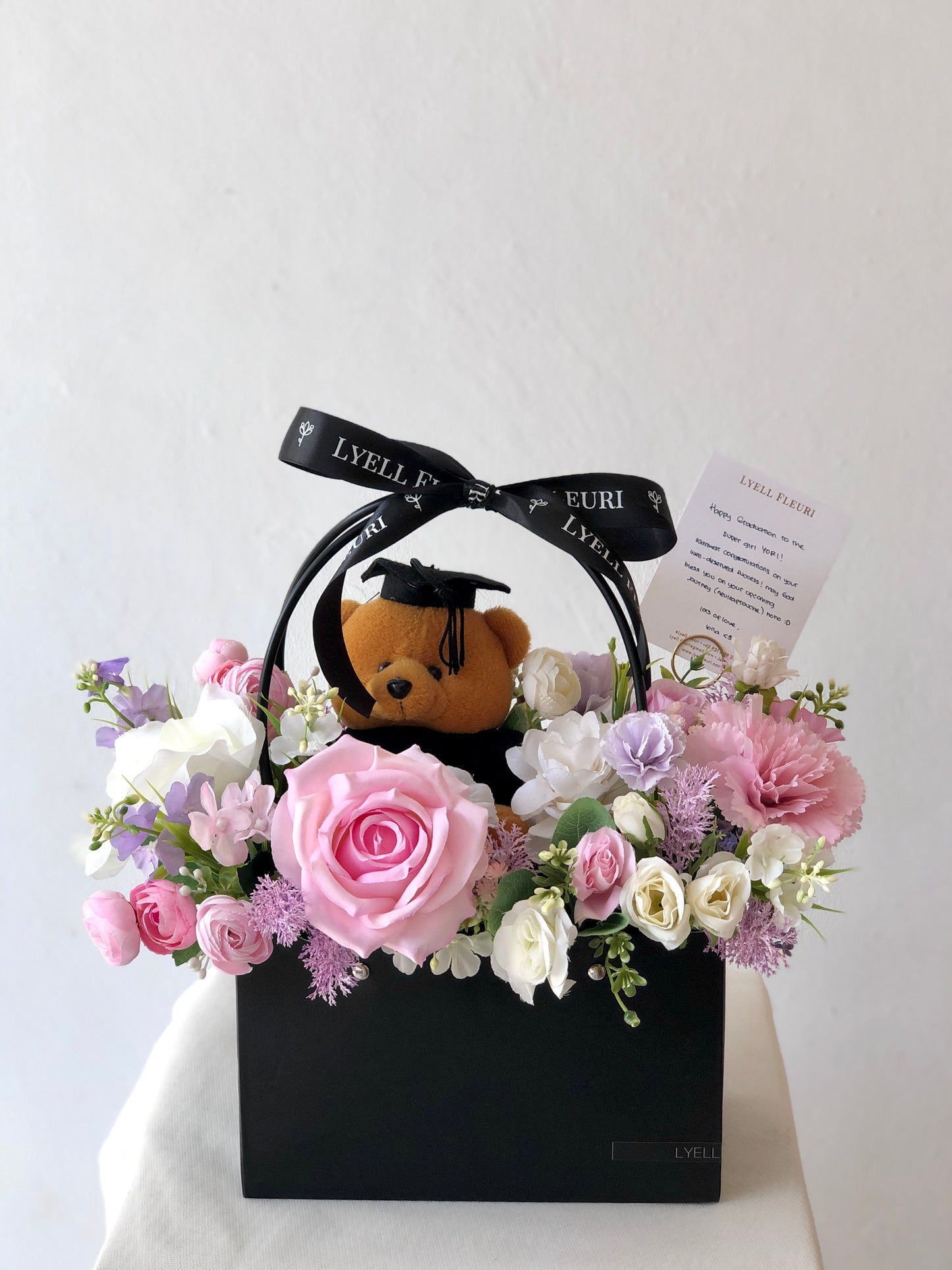 Omakase Artificial Flower Shopping Bag