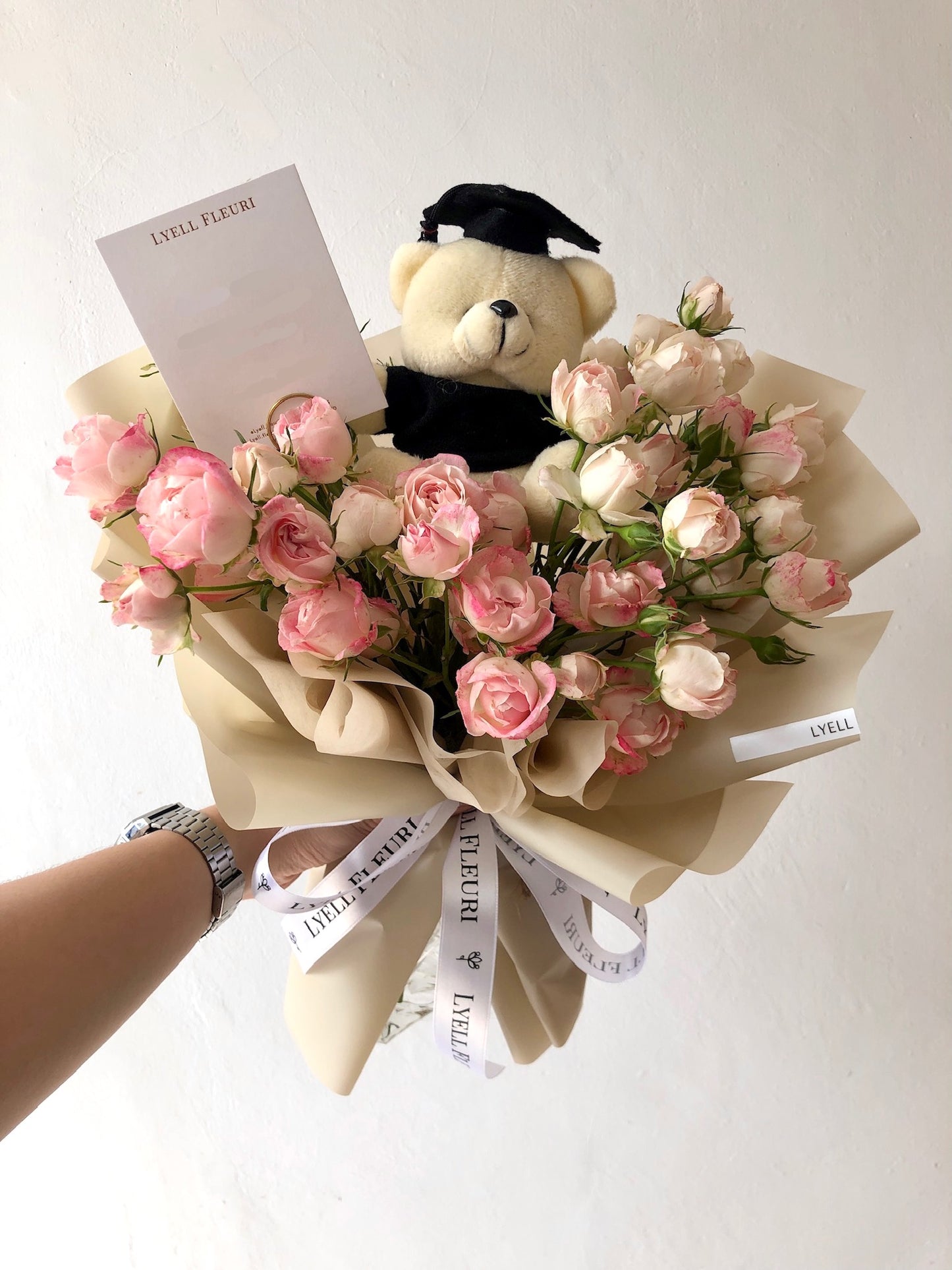 Blushing Baby Rose Bouquet