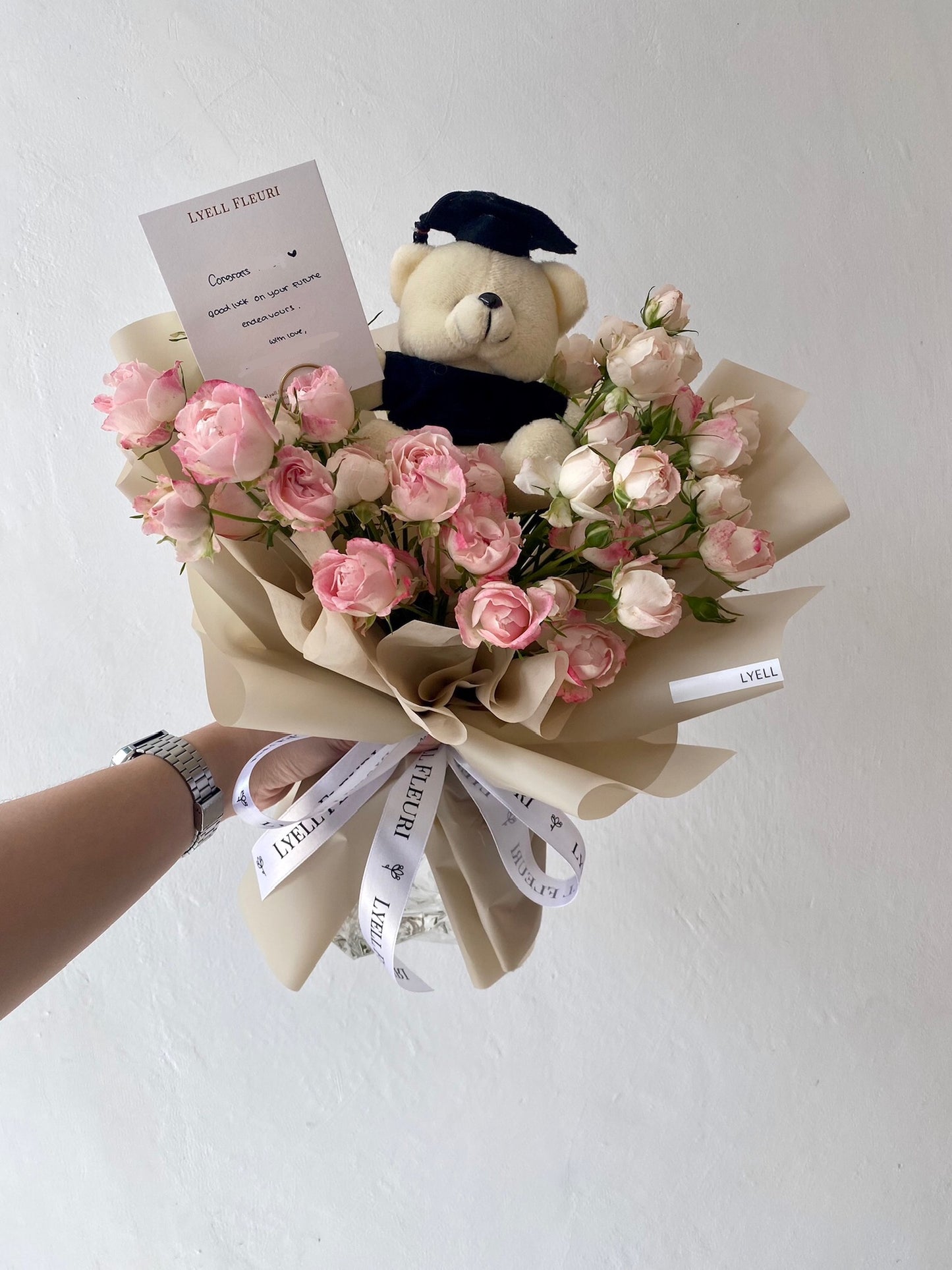 Blushing Baby Rose Bouquet