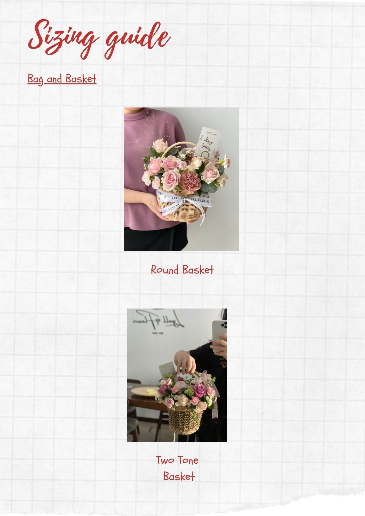 Sweet Beau - Round Basket Mix Import