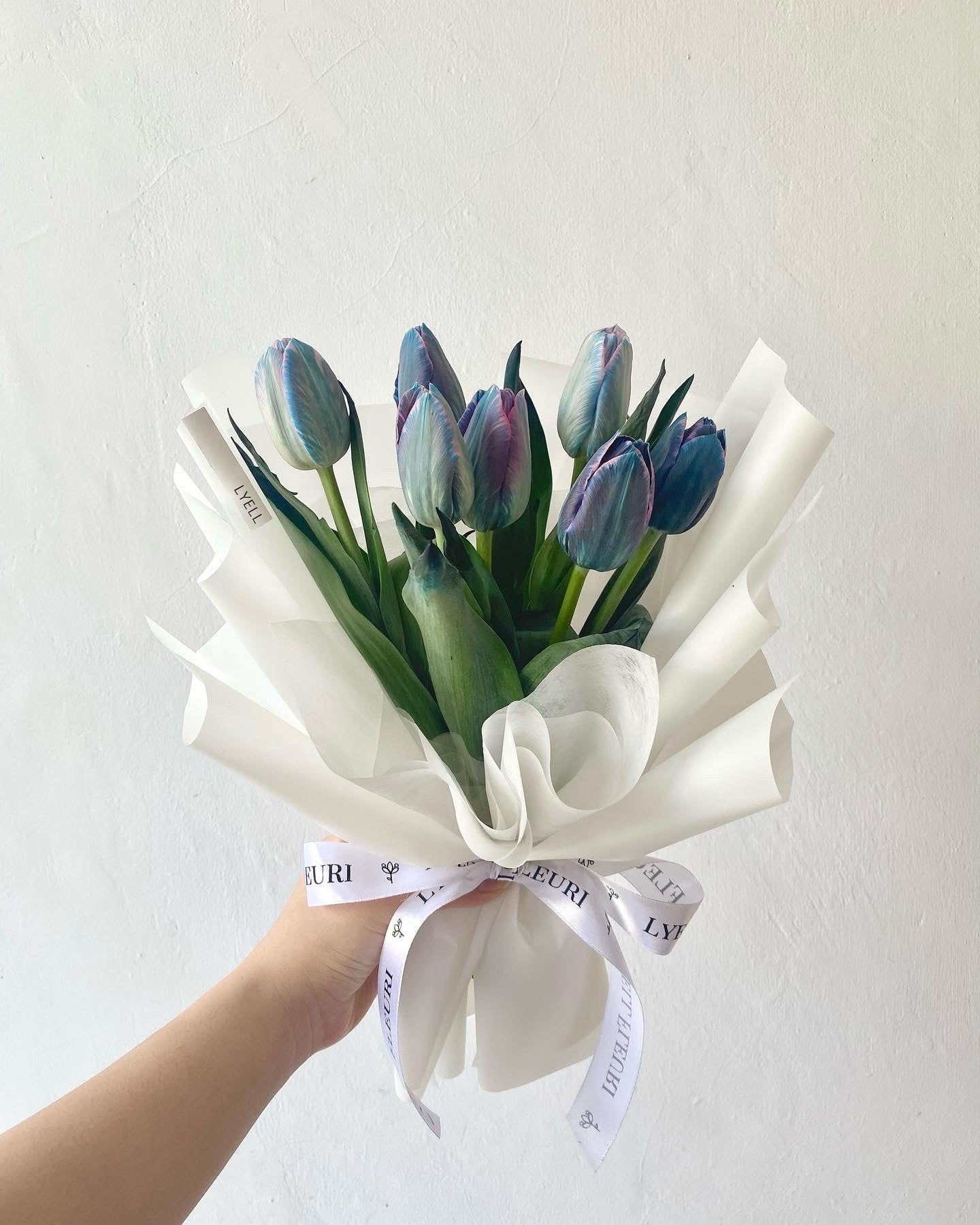 Gypsy Blue Tulip Bouquet
