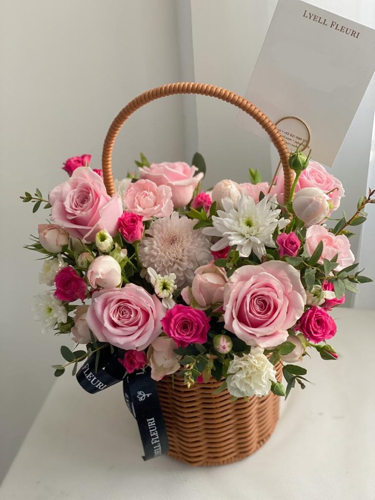 The Fine Rouge - Tall Basket