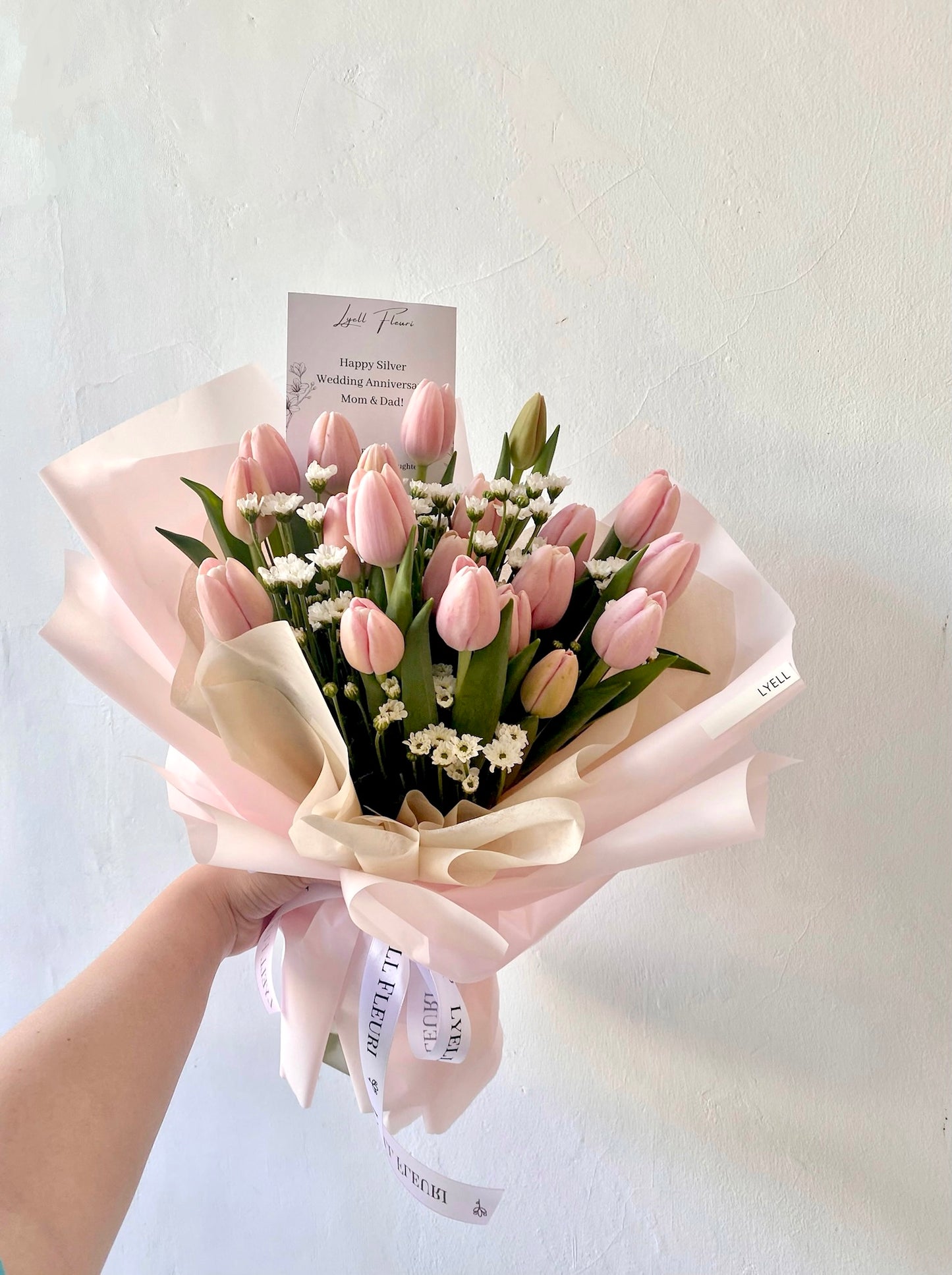 Pink Tulips Bouquet