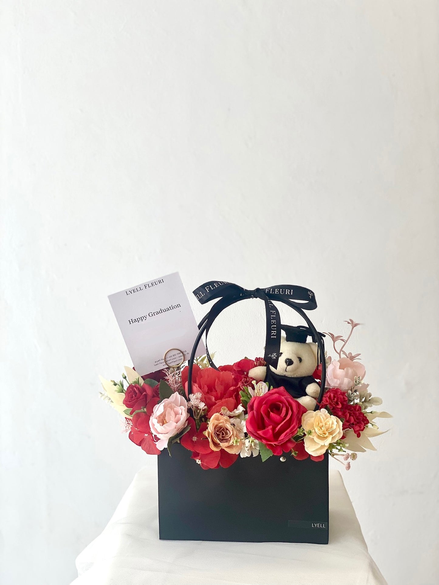 Omakase Artificial Flower Shopping Bag