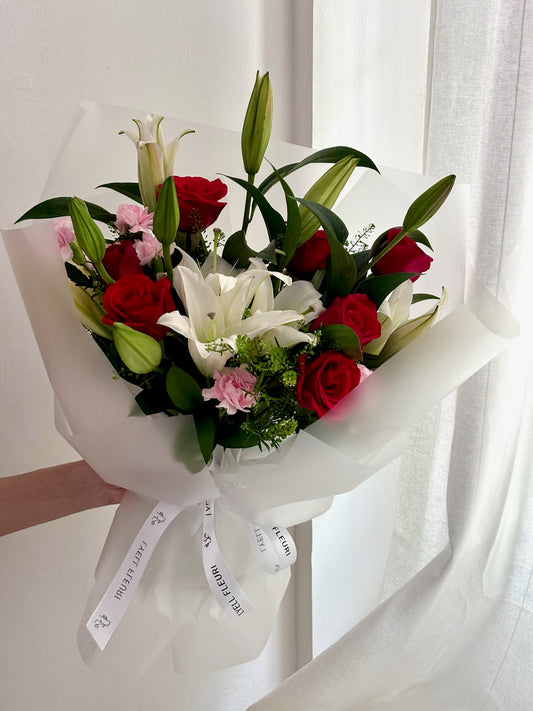 Blooming Lily - Medium Bouquet