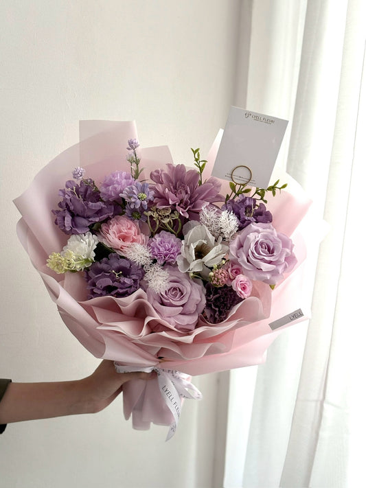 Artificial Bouquet - Something Purple