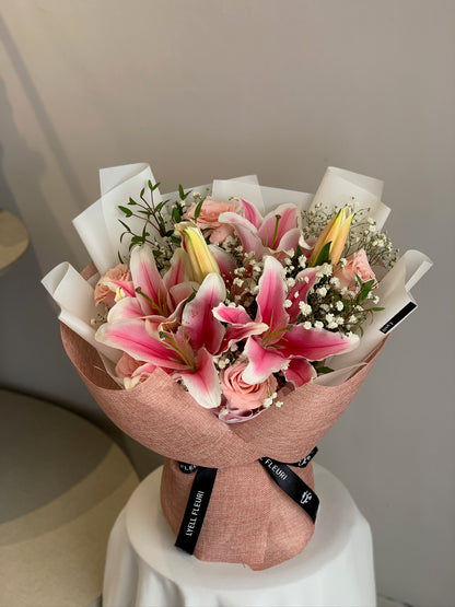 Lily and Lace - Medium Bouquet