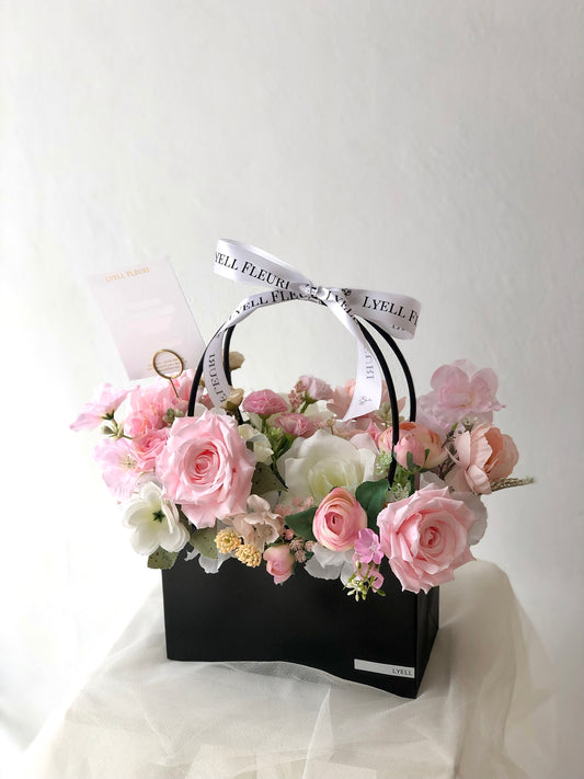 Omakase Artificial Flower Shopping Bag