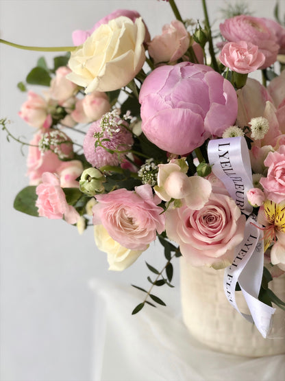 Pink Pearl Centerpiece