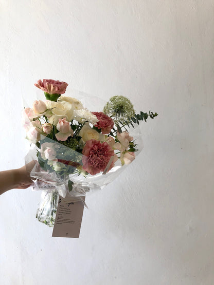 Raspberry Cupcake Bouquet