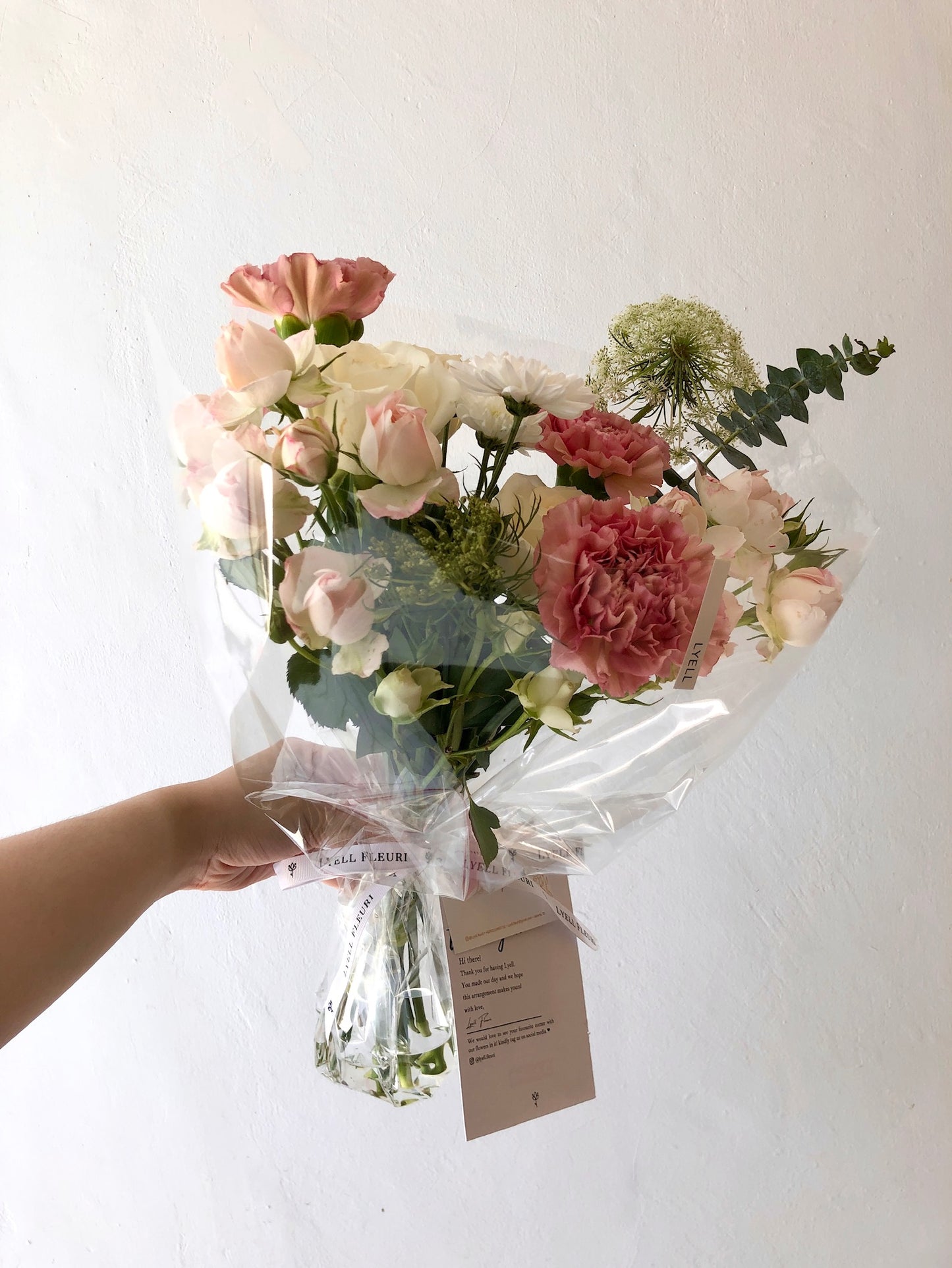 Raspberry Cupcake Bouquet